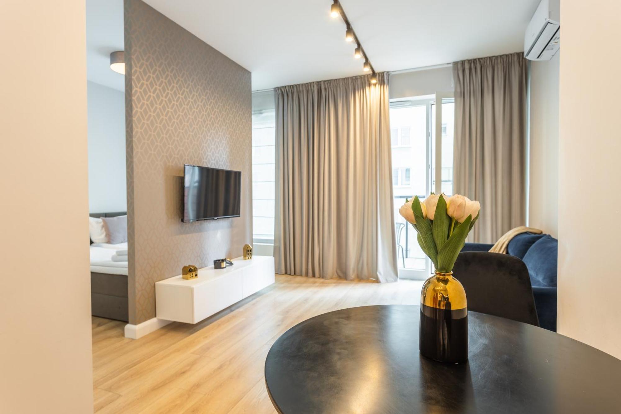 Golden Apartments Warsaw - Luxury Building With Terrace On The Roof - Sienna Str Buitenkant foto